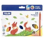 Zsírkréta 24 szín Milan