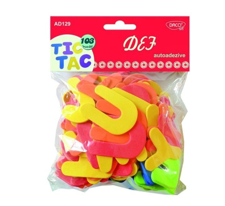 Accesorii craft  litere DEF