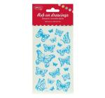 Accesorii craft  Fluturi desene transferabile