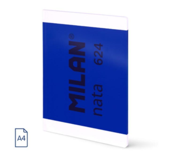 Füzet A4 48 lapos kockás Cusut Milan kék