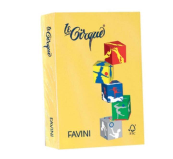 Színes papír A4 80g intenziv középsárga