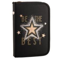 Felszerelet tolltartó 1 zipzaros kétfelé nyiló