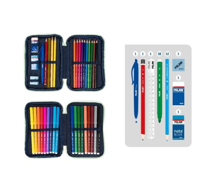 Tolltartó 2 cipzárral felszerelt