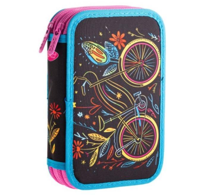 Tolltartó 2cipzáros,felszerelt