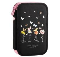 Tolltartó 2 cipzárral felszereletlen