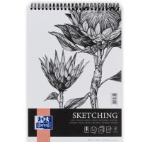 Bloc desen Oxford Sketching A4 50 file,130 g/mp