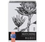 Bloc desen Oxford Sketching A4 50 file,130 g/mp