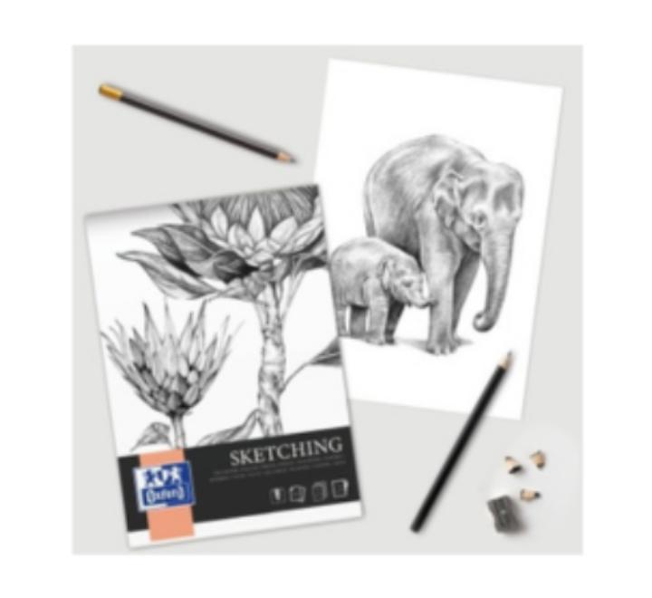 Bloc desen Oxford Sketching A3 50 file,120 g/mp