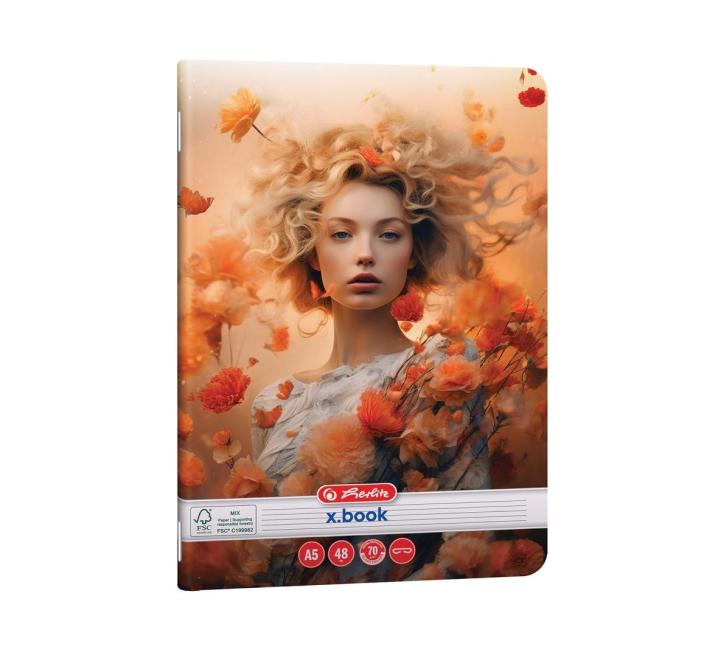 Füzet A5, 48 lapos, vonalas Beauty