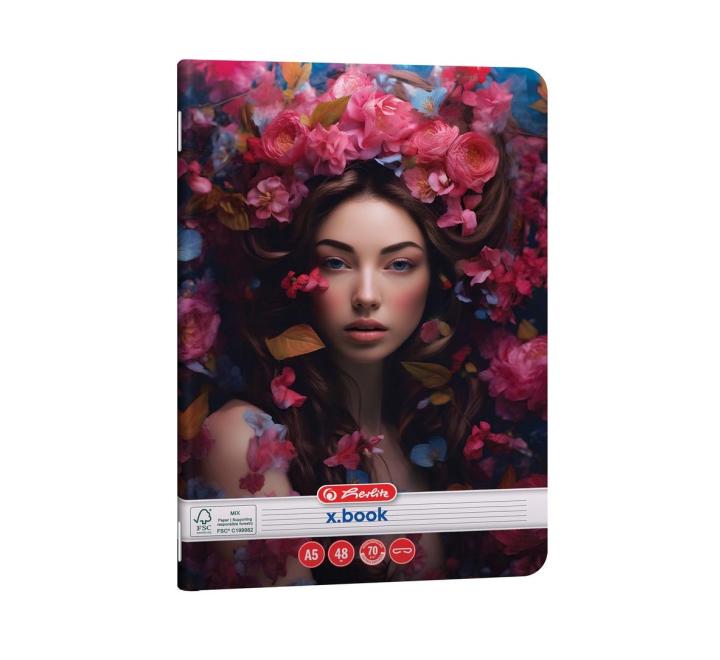 Füzet A5, 48 lapos, vonalas Beauty