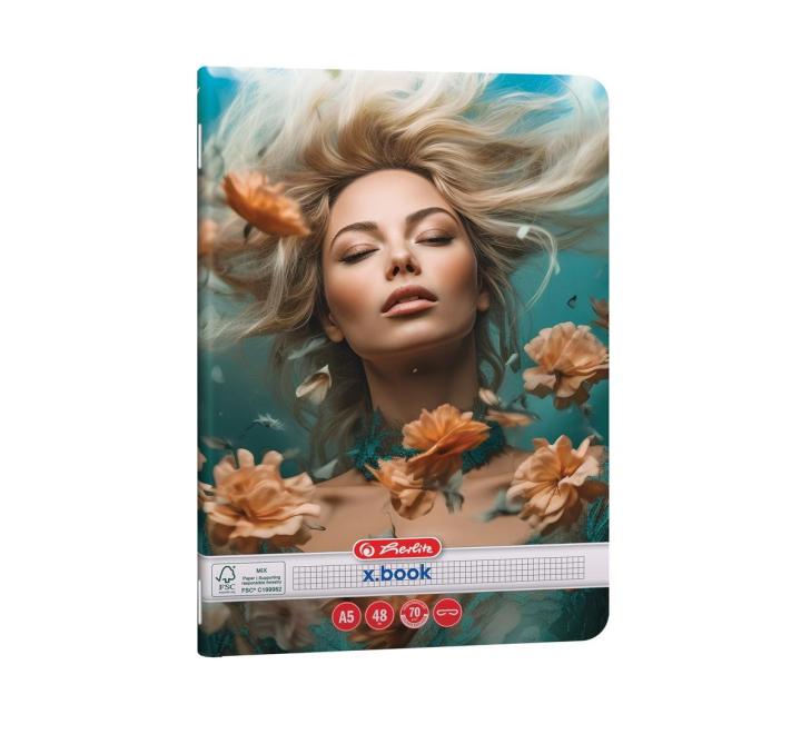 Füzet A5 48 lap kockás Beauty