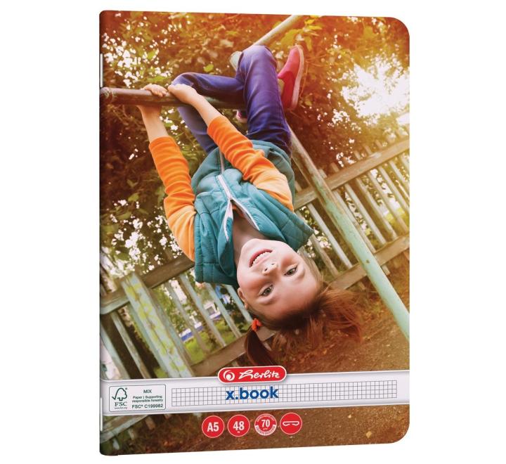 Füzet A5 48 lap,kockás Sports motivum