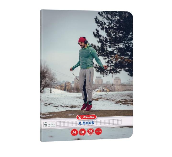 Füzet A4 60 lap matek Sports