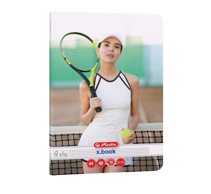 Füzet A4 60 lap matek Sports