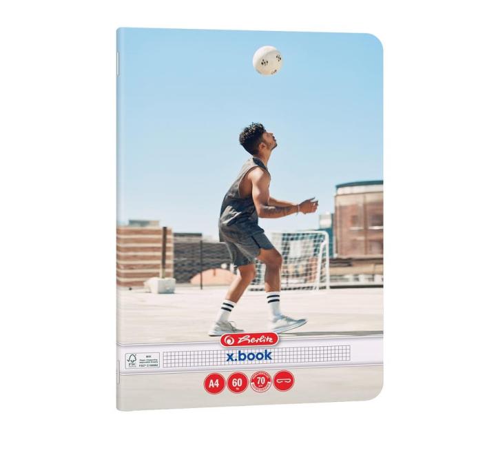 Füzet A4 60 lap matek Sports