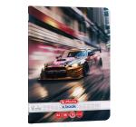 Füzet A4 60 lap matek Race Cars