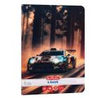 Füzet A4 60 lapos. vonalas Race Cars