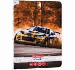 Füzet A4 60 lapos. vonalas Race Cars