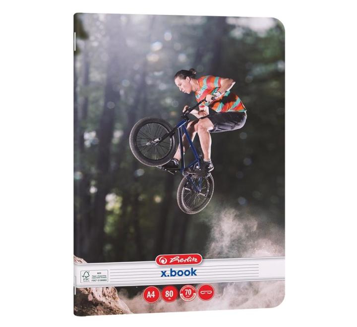 Füzet A4 80 lapos vonalas Extreme