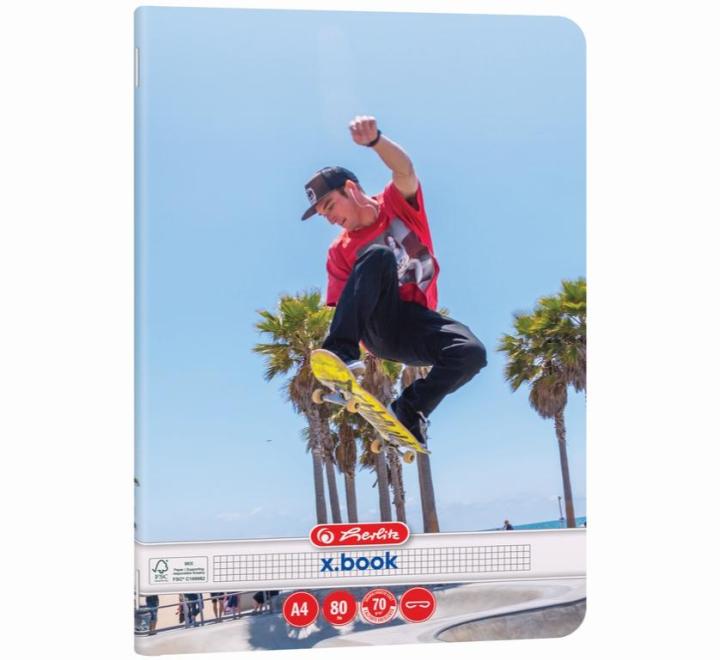 Füzet A4 80 lap matek Extreme