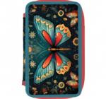 Tolltartó 2 cipzárral felszereletlen, BUTTERFLY