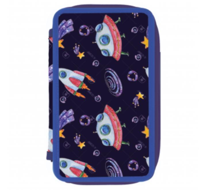 Tolltartó 2 cipzárral felszereletlen, SPACE