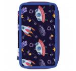 Tolltartó 2 cipzárral felszereletlen, SPACE