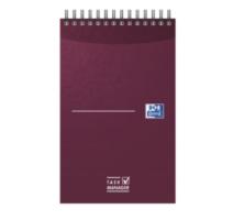 Bloc notes cu spirala A5+, Oxford Task Manager, 70 file - 90g/mp