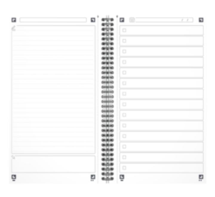 Caiet cu spirala, OXFORD Task Manager, 141 x 246mm, 115 file-90g/mp