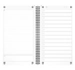 Caiet cu spirala, OXFORD Task Manager, 141 x 246mm, 115 file-90g/mp