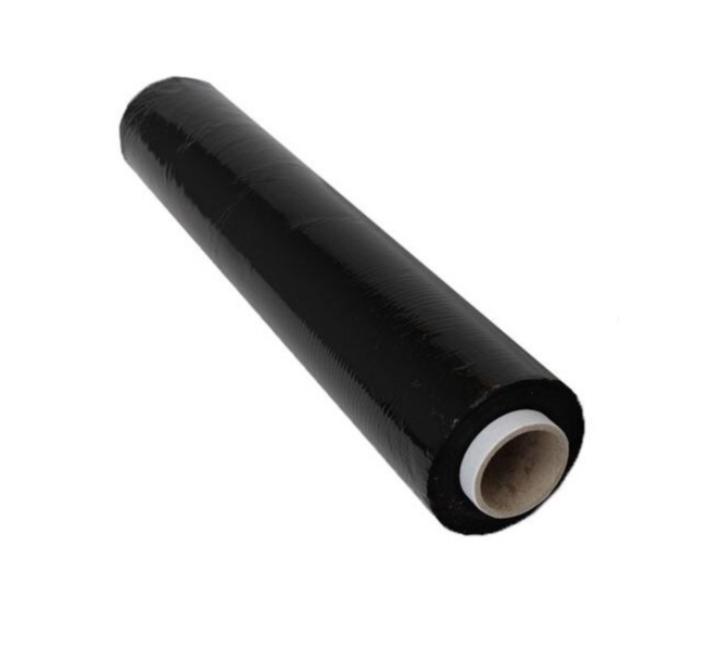 Sztreccsfólia fekete 23/1.5