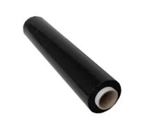 Sztreccsfólia fekete 23/1.5