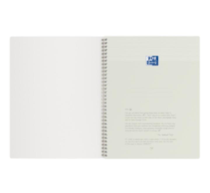 Caiet Oxford Origins, A4+ 70 file, Hartie Optik 90g/mp, spira dubla,bej