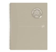 Caiet Oxford Origins, A4+ 70 file, Hartie Optik 90g/mp, spira dubla,bej