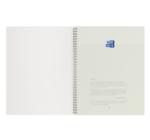 Caiet Oxford Origins, A4+ 70 file, Hartie Optik 90g/mp, spira dubla,bej