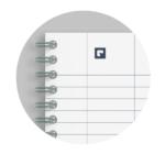 Caiet Oxford Origins, A4+ 70 file, Hartie Optik 90g/mp, spira dubla,gri