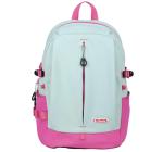 Hátizsák Modern fit méret 31x16x44 cm, menta/roz