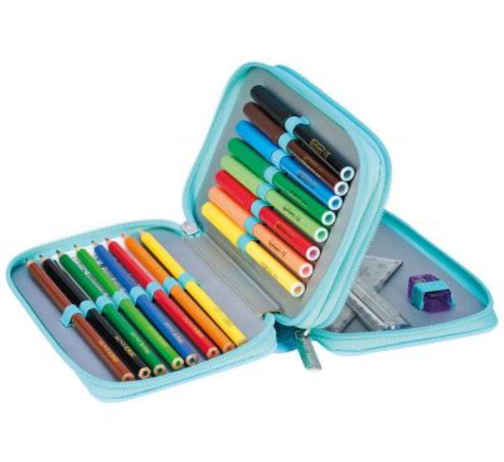 Tolltartó 2 cipzárral felszereletlen, Mystic Mermaid