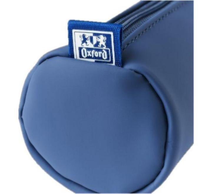 Penar rotund Oxford, albastru inchis