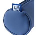 Penar rotund Oxford, albastru inchis