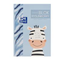 Bloc desen Oxford Kids A4 20 file,120 g/mp