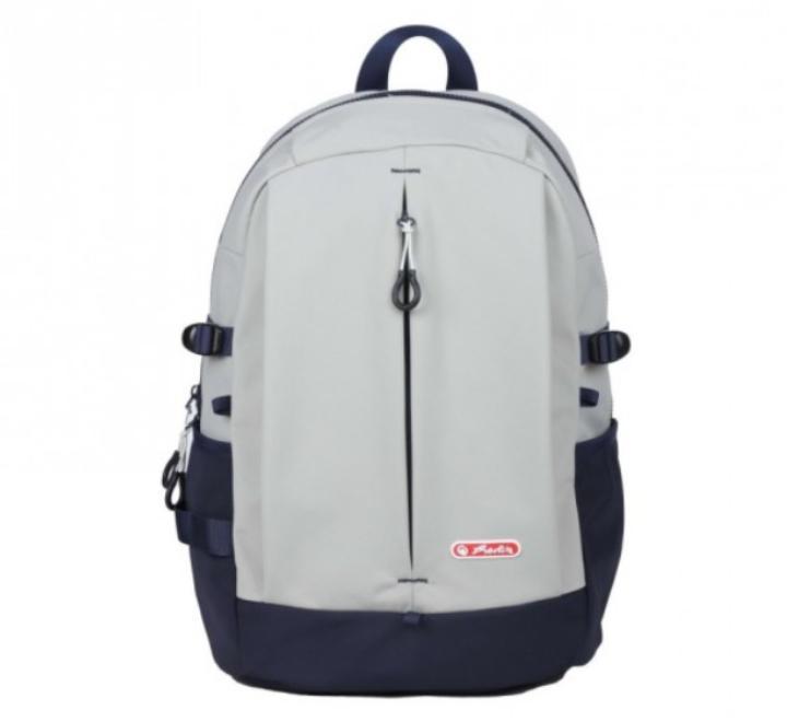 Rucsac modern fit, gri/albastru inchis