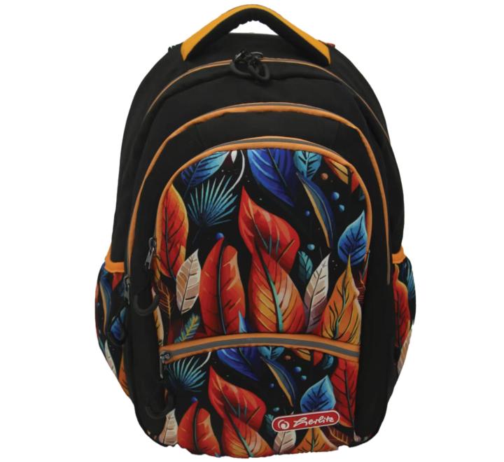 Rucsac Zipper Pro, motiv Leaves