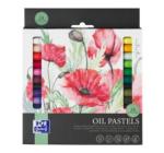 Creioane cerate Oxford Oil Pastel 24 culori