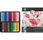 Creioane cerate Oxford Oil Pastel 24 culori