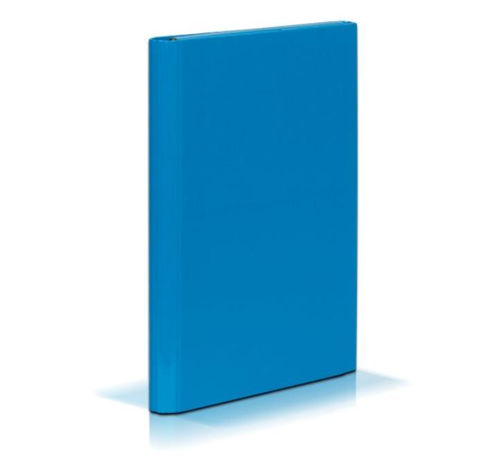 Mapa carton plastifiat cu arici 30mm albastru