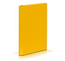 Mapa carton plastifiat cu arici 30mm galben