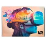 Személyre szabott mappa gombbal A4 PP VR