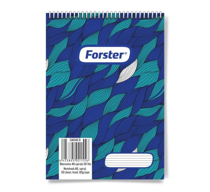 Notesz A6 spirálos vonalas