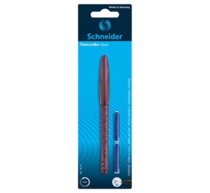 Roller Schneider Opus + 2 rezerve/blister bordo